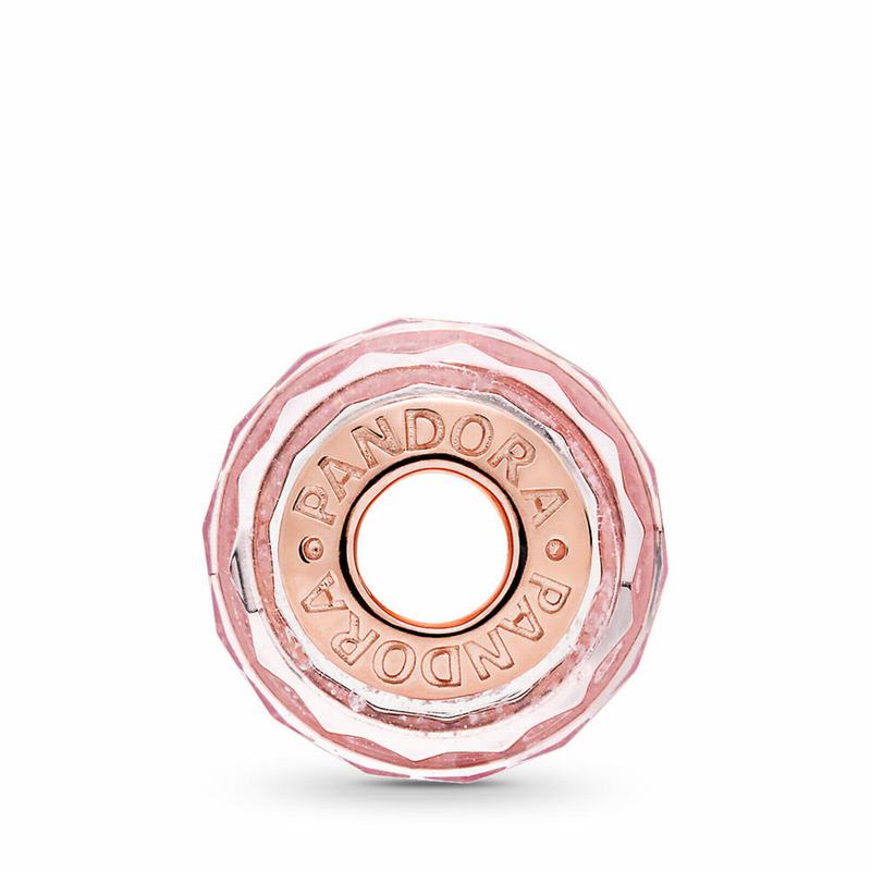 Pandora Rose™ Pink Shimmering Murano Glass Charm - Pandora Rose/Glass/Pink - Canada | YH7160XM